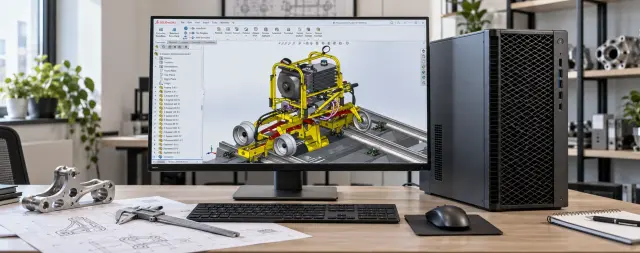 Вибір ПК для SOLIDWORKS: підбір заліза під інженерні завдання