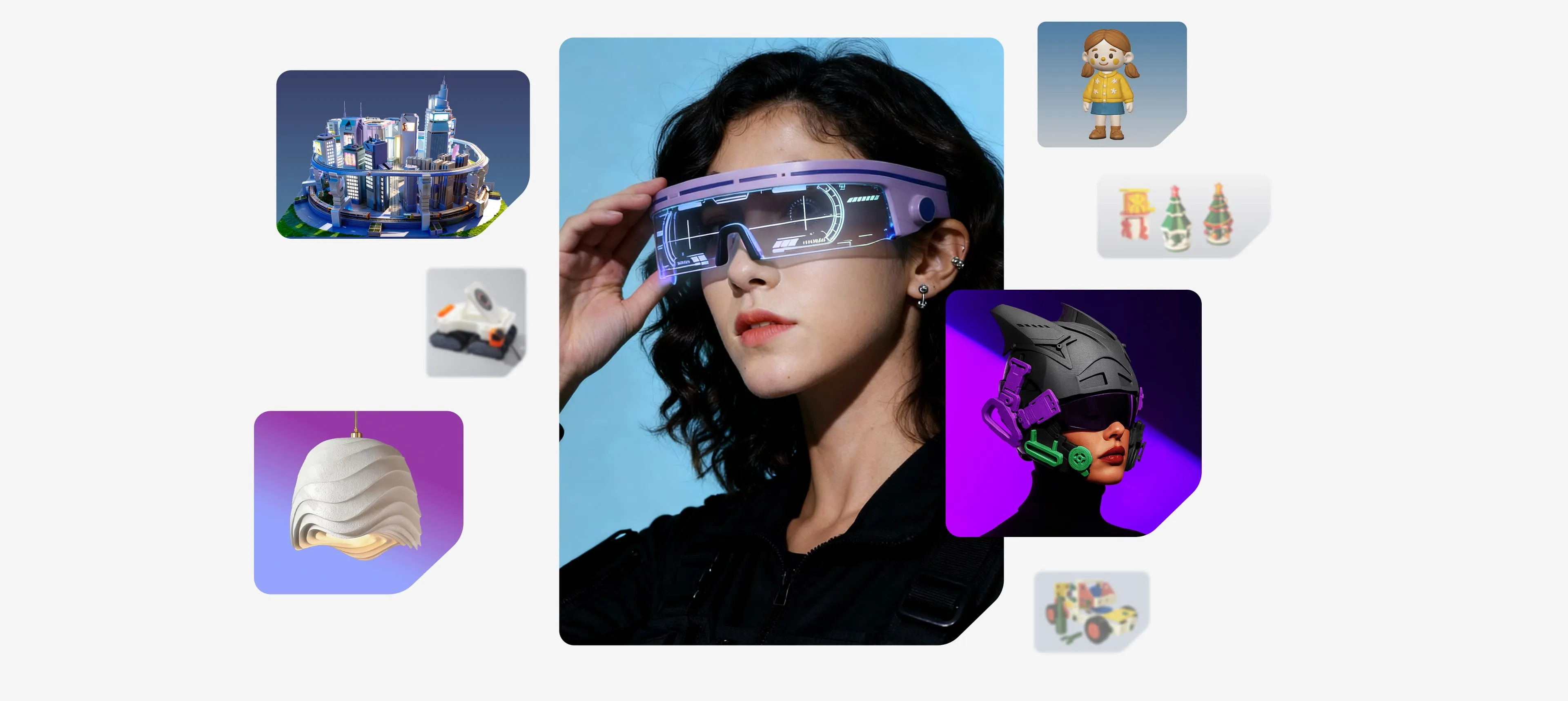 Creality Cloud models collage