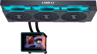 Lian Li HydroShift II OLED Curved 360 P28 Black