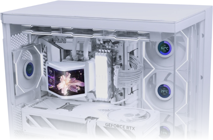 HydroShift II White в сборке