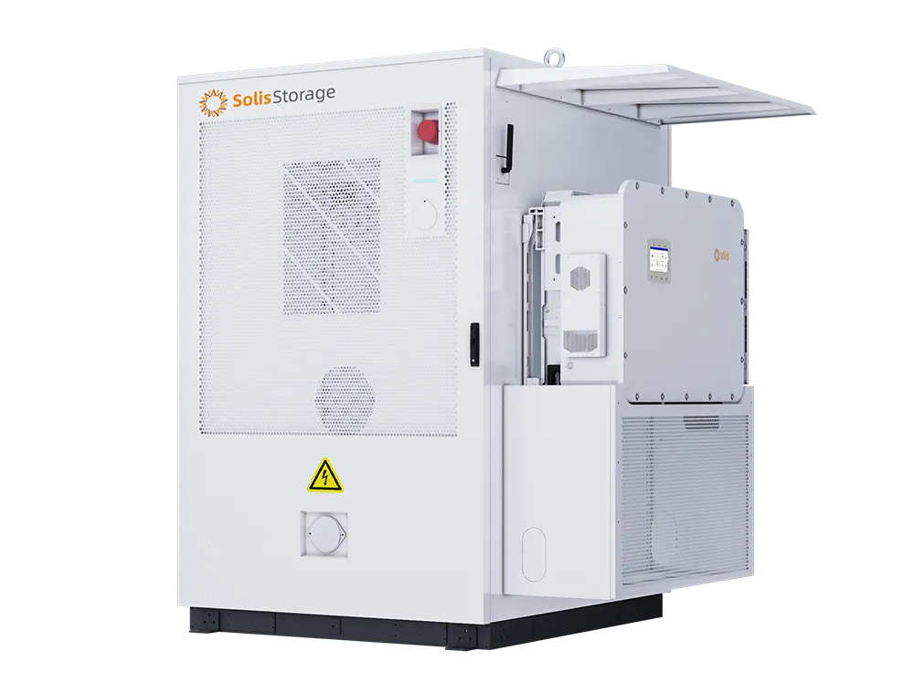 Solis EverCore cabinet with inverter