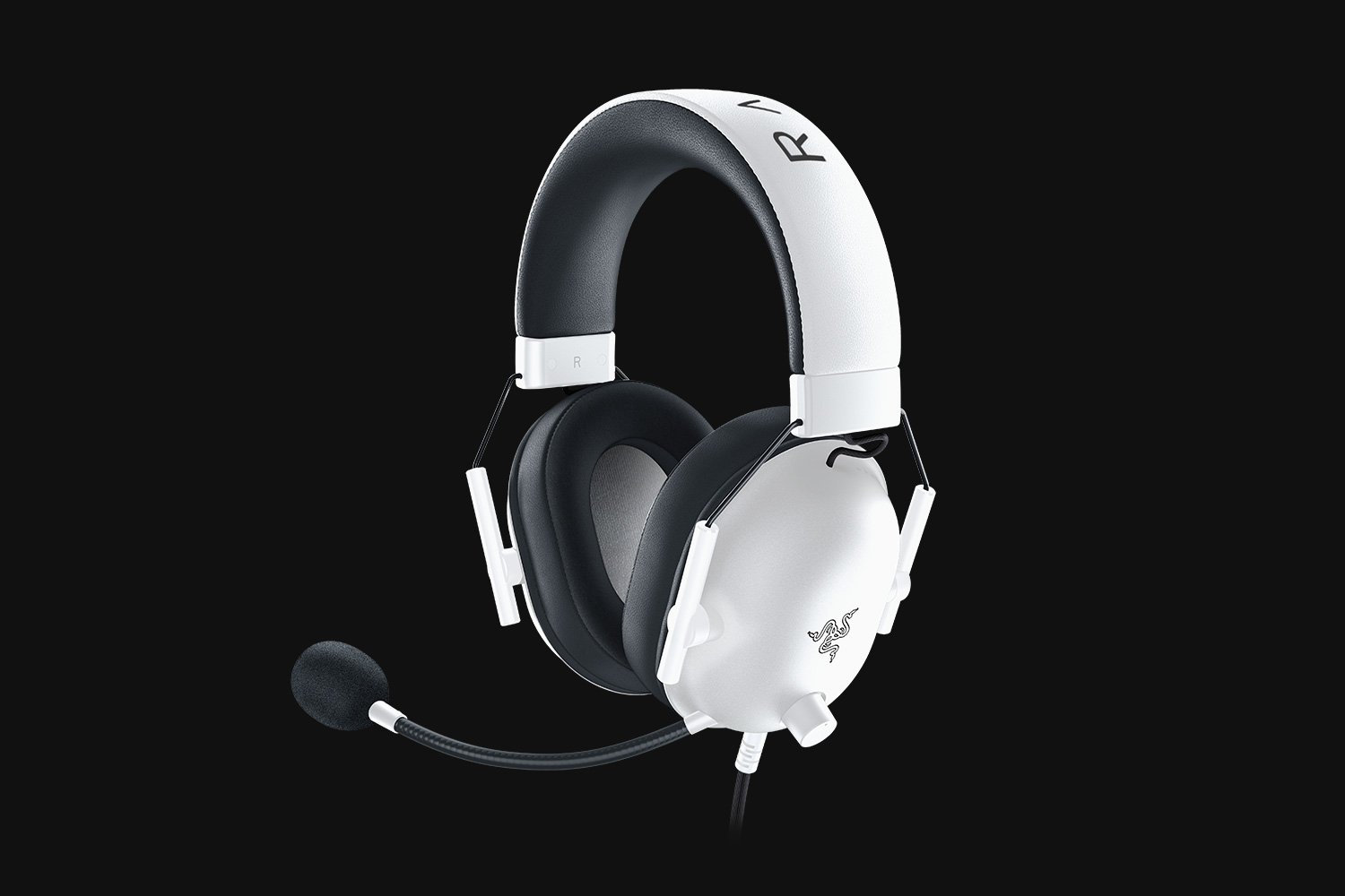 Razer BlackShark V2 X White дизайн