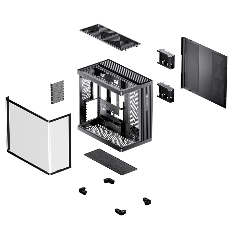 Розбірна конструкція корпусу JONSBO TK-4 Black