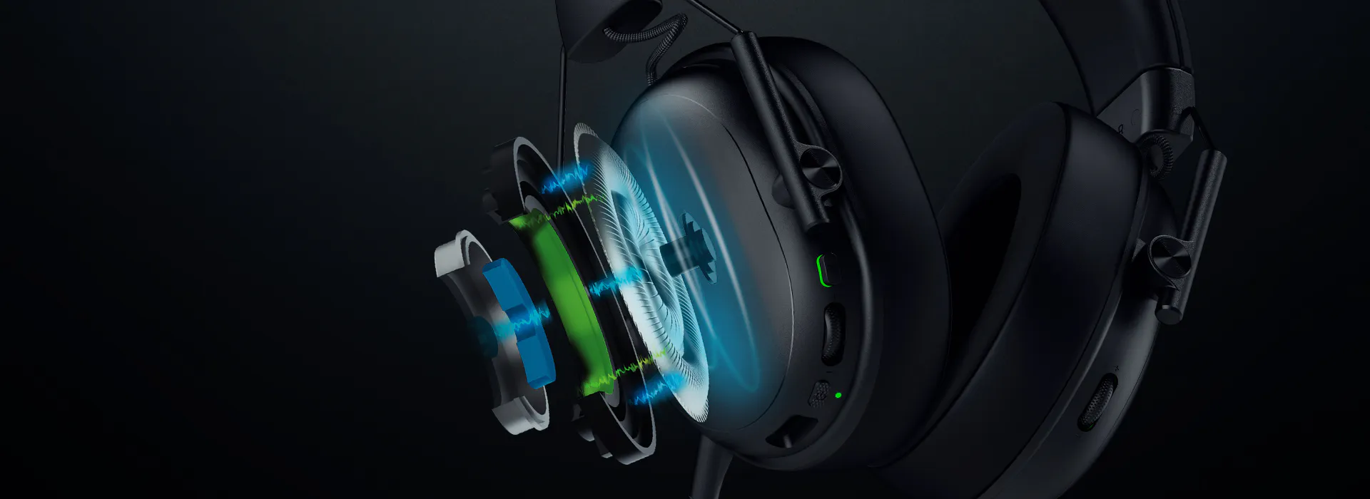 ДИНАМІКИ RAZER TRIFORCE 50 ММ GEN-2