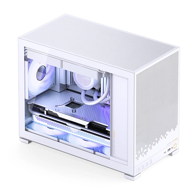 Jonsbo D32 STD White з повнорозмірною відеокартою