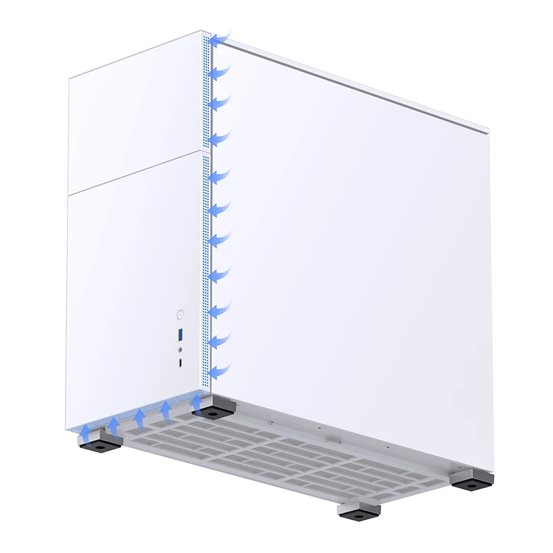 Повітряний потік Jonsbo D41 STD White