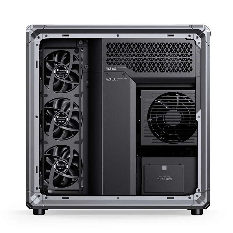 Задняя камера и система организации кабелей JONSBO X400 Gray