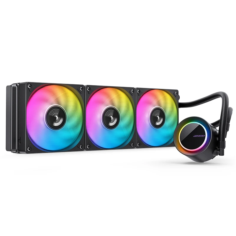 Радиатор и три вентилятора JONSBO TG-360 Black