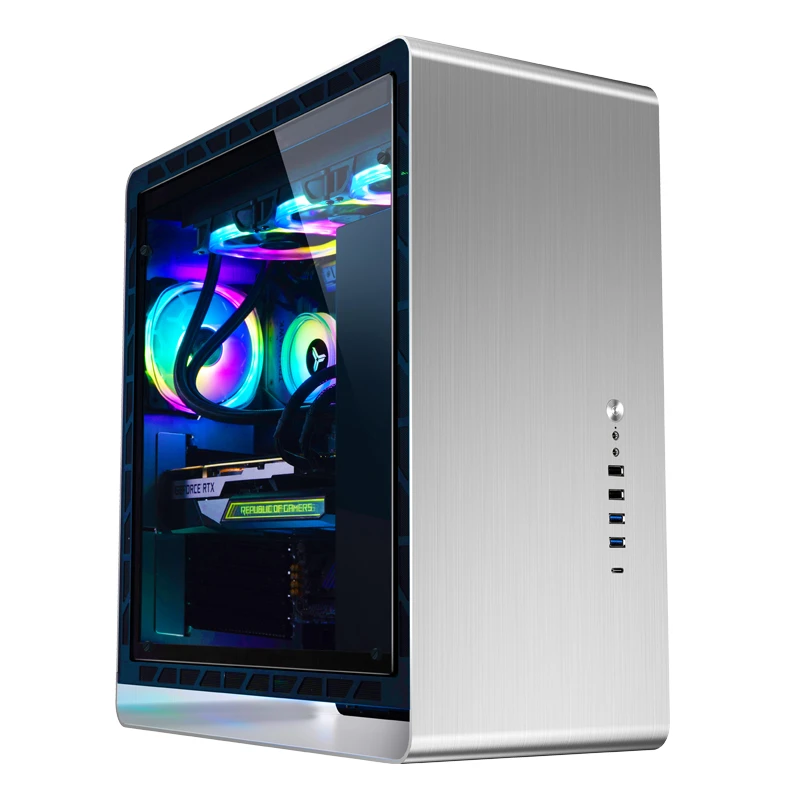 Скляна бічна панель JONSBO UMX6S Silver