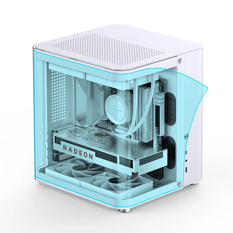 Вигнуте панорамне скло JONSBO TK-1 White