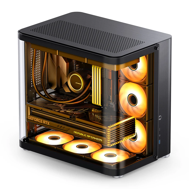 Вместительная сборка в корпусе JONSBO TK-2 Black