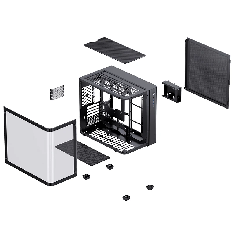 Розбірна конструкція корпусу JONSBO TK-3 Black