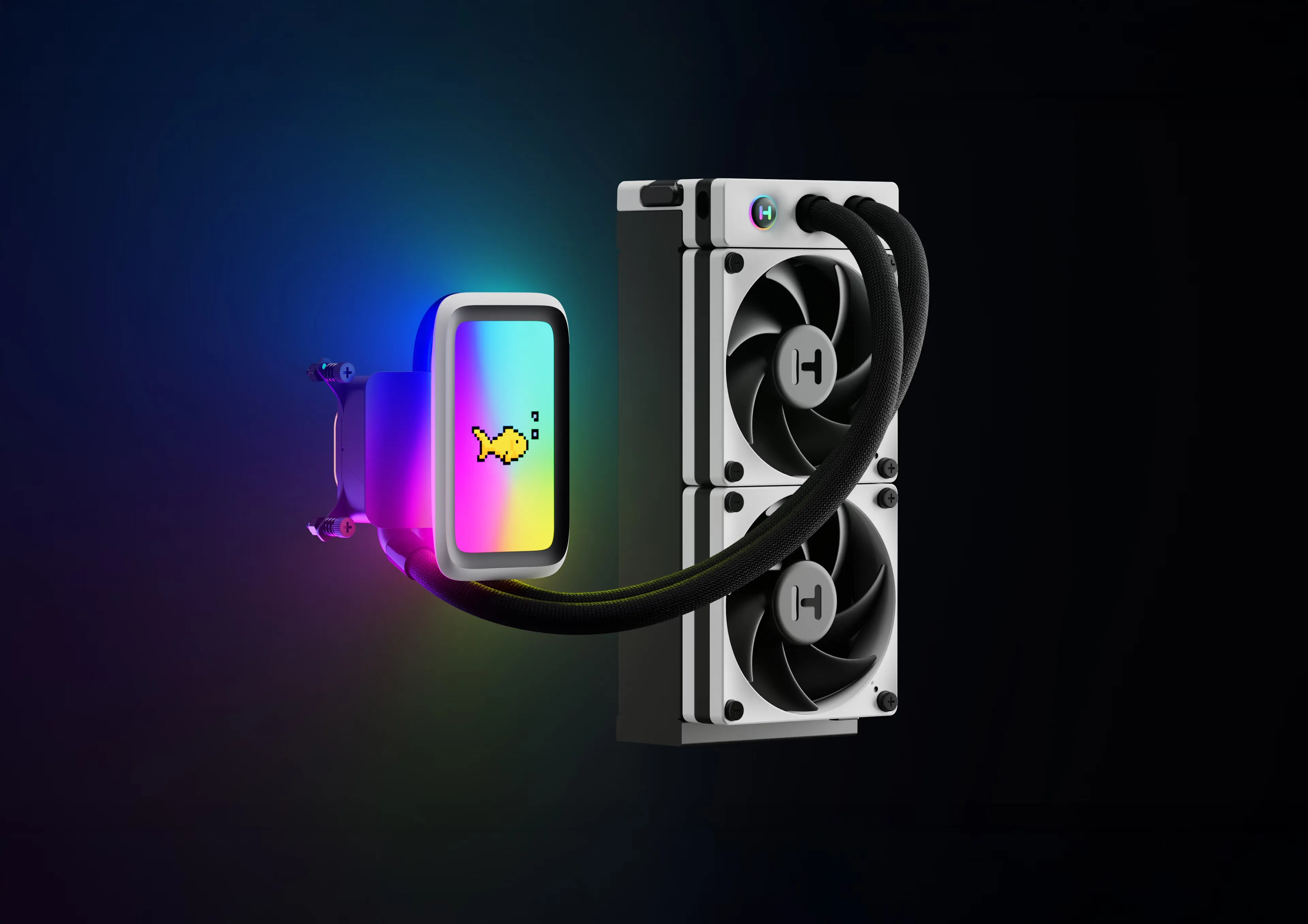 Вентиляторы THICC FP12 системы HYTE Q60