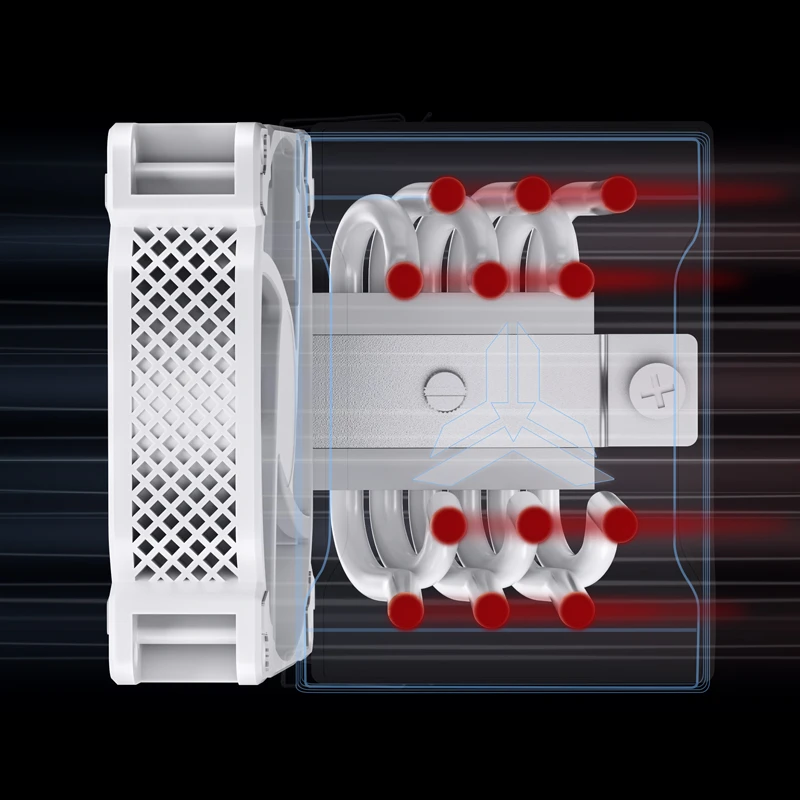 PWM-вентилятор JONSBO HX6210 White