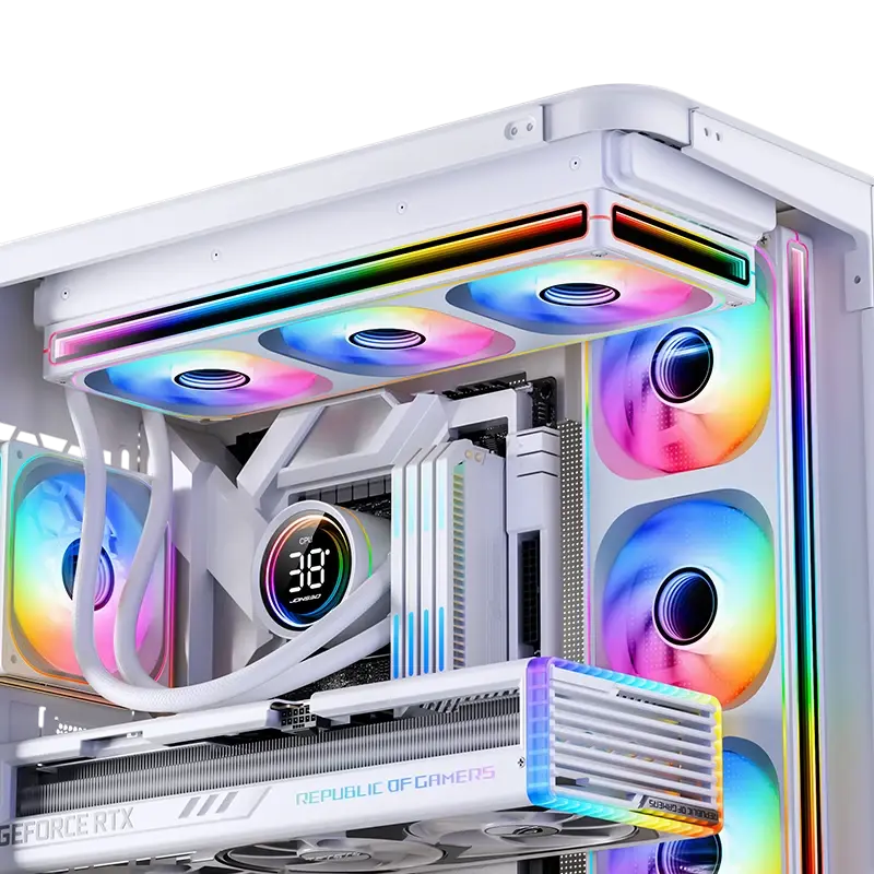 Біла система з вентиляторами Jonsbo ZB-360W