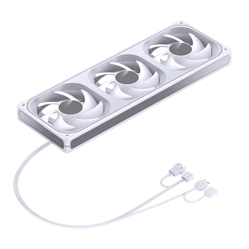 Роз’єми PWM та ARGB Jonsbo ZB-360WR White