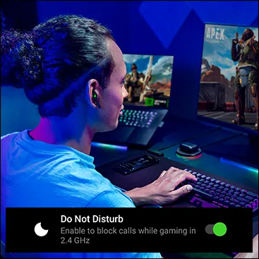 Режим Не турбувати Razer Hammerhead Pro HyperSpeed