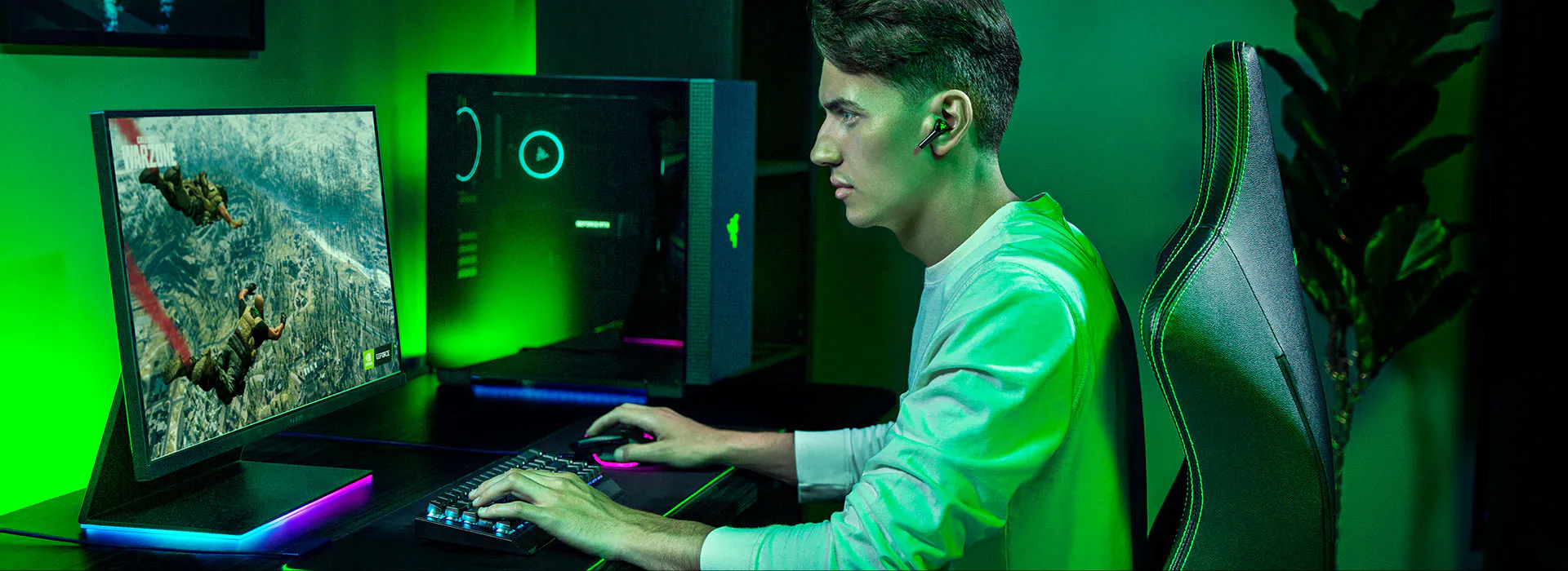 Активное шумоподавление Razer Hammerhead HyperSpeed
