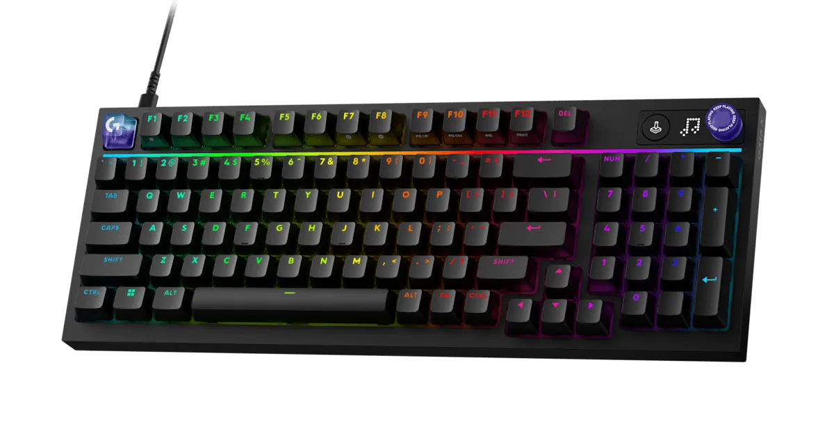 Клавиатура Logitech G316 X 98 Tactile Wired Gaming Black