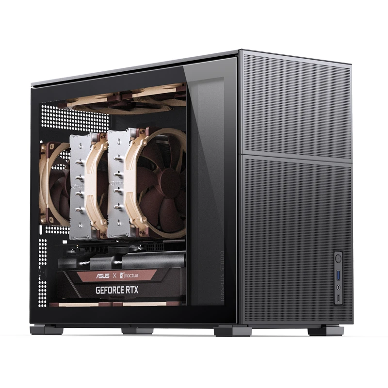 Компоновка производительных компонентов в JONSBO D31 MESH Black