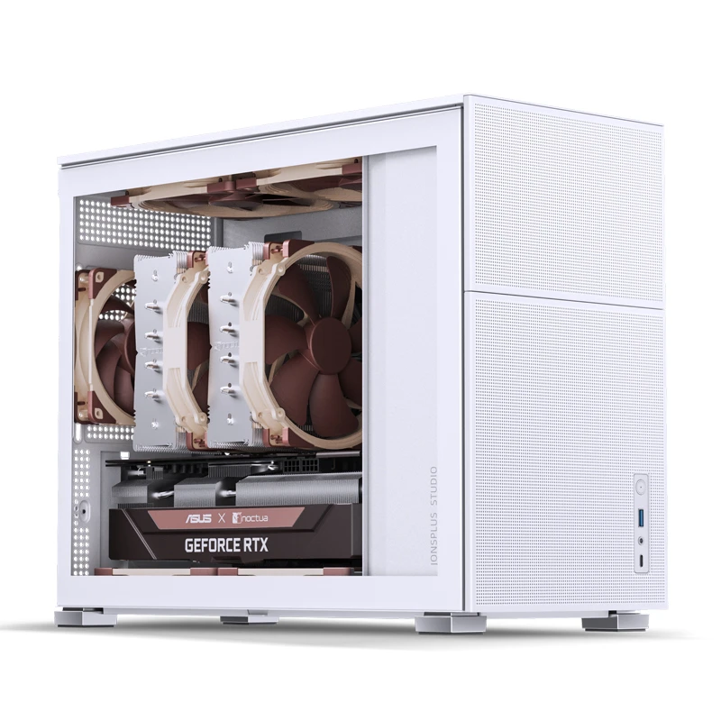 Компоновка производительных компонентов в JONSBO D31 MESH White