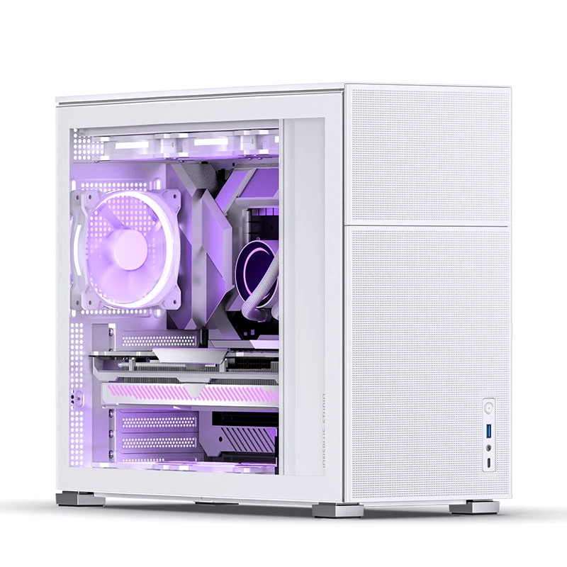 JONSBO D41 MESH White с установленными компонентами