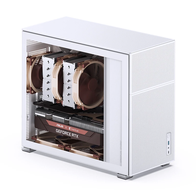 Производительные компоненты в JONSBO D41 MESH White