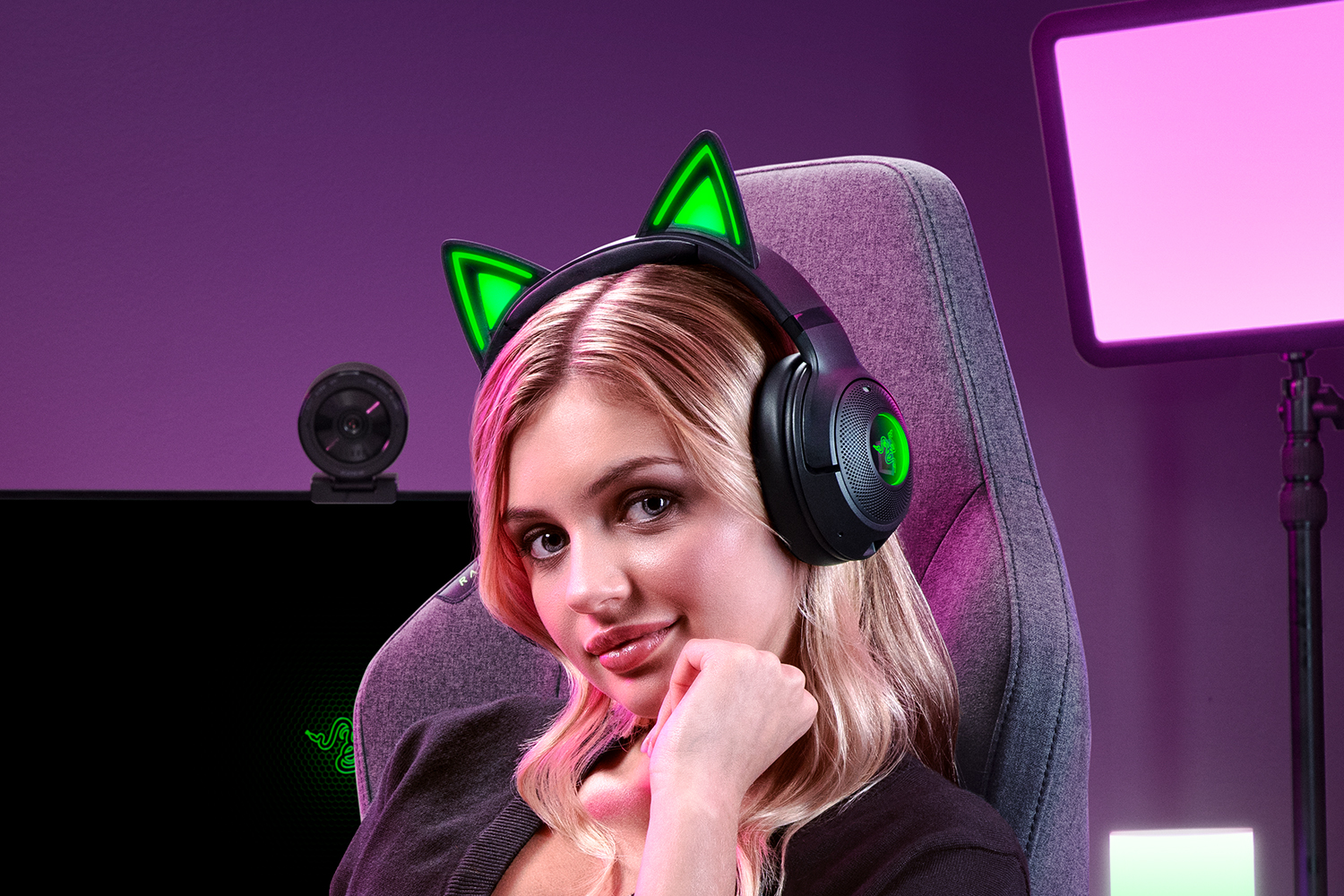 Навушники Razer Kraken Kitty V2 BT Black