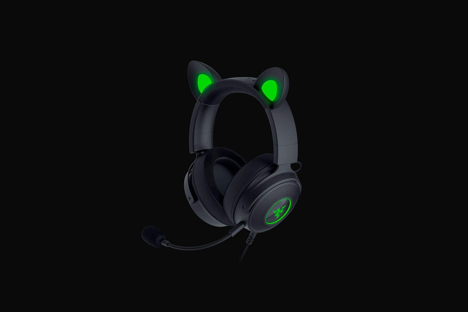 Razer Kraken Kitty V2 Pro Black с ушками Kitty