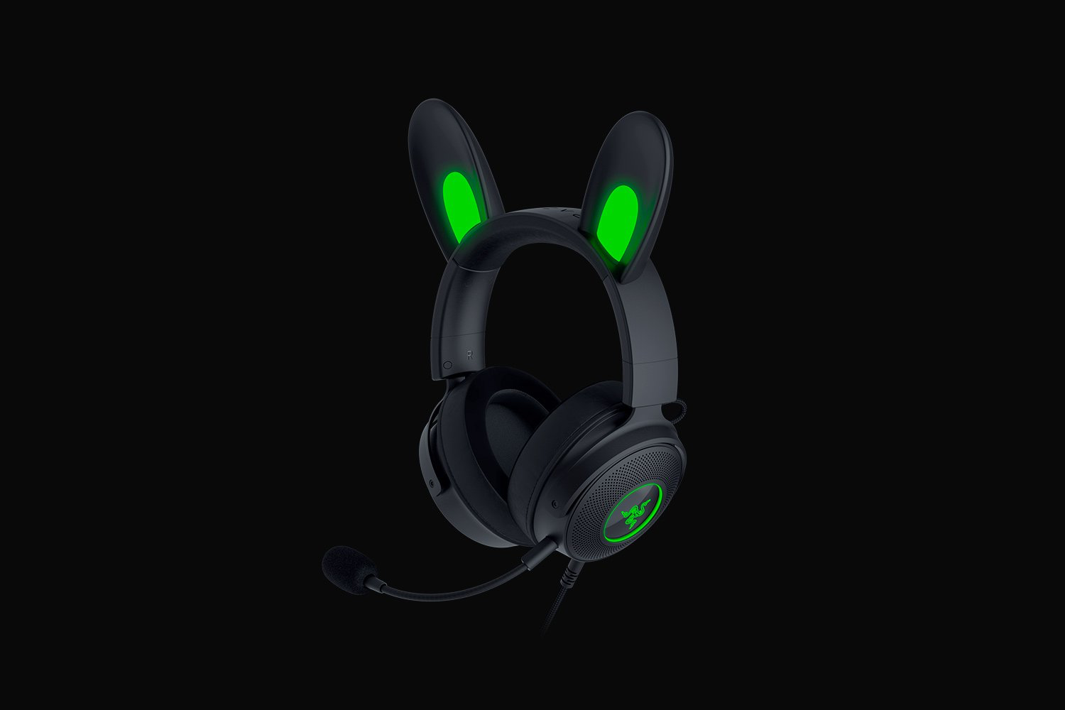 Razer Kraken Kitty V2 Pro Black с ушками Bunny