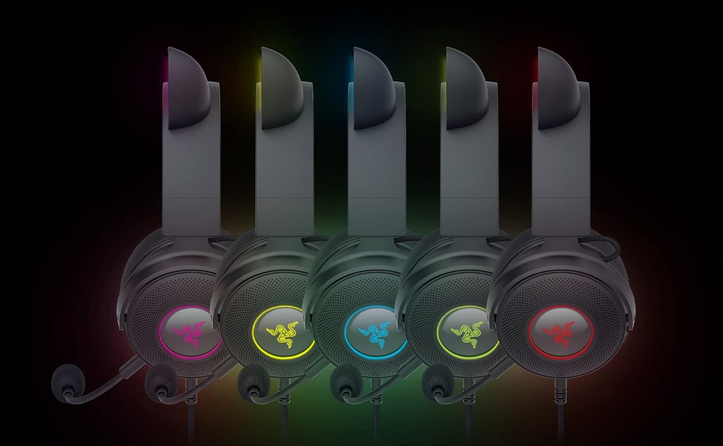 Подсветка чашки Razer Kraken Kitty V2 Pro Black