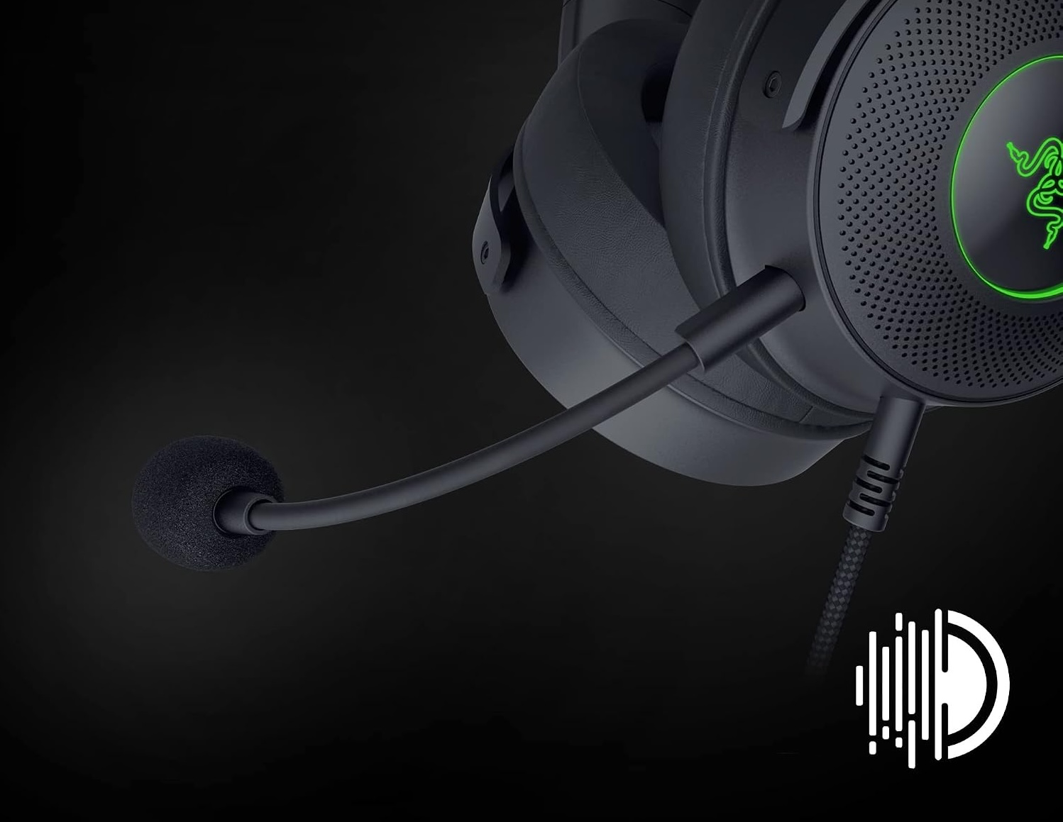 Razer Kraken Kitty V2 Pro Black со съёмным микрофоном