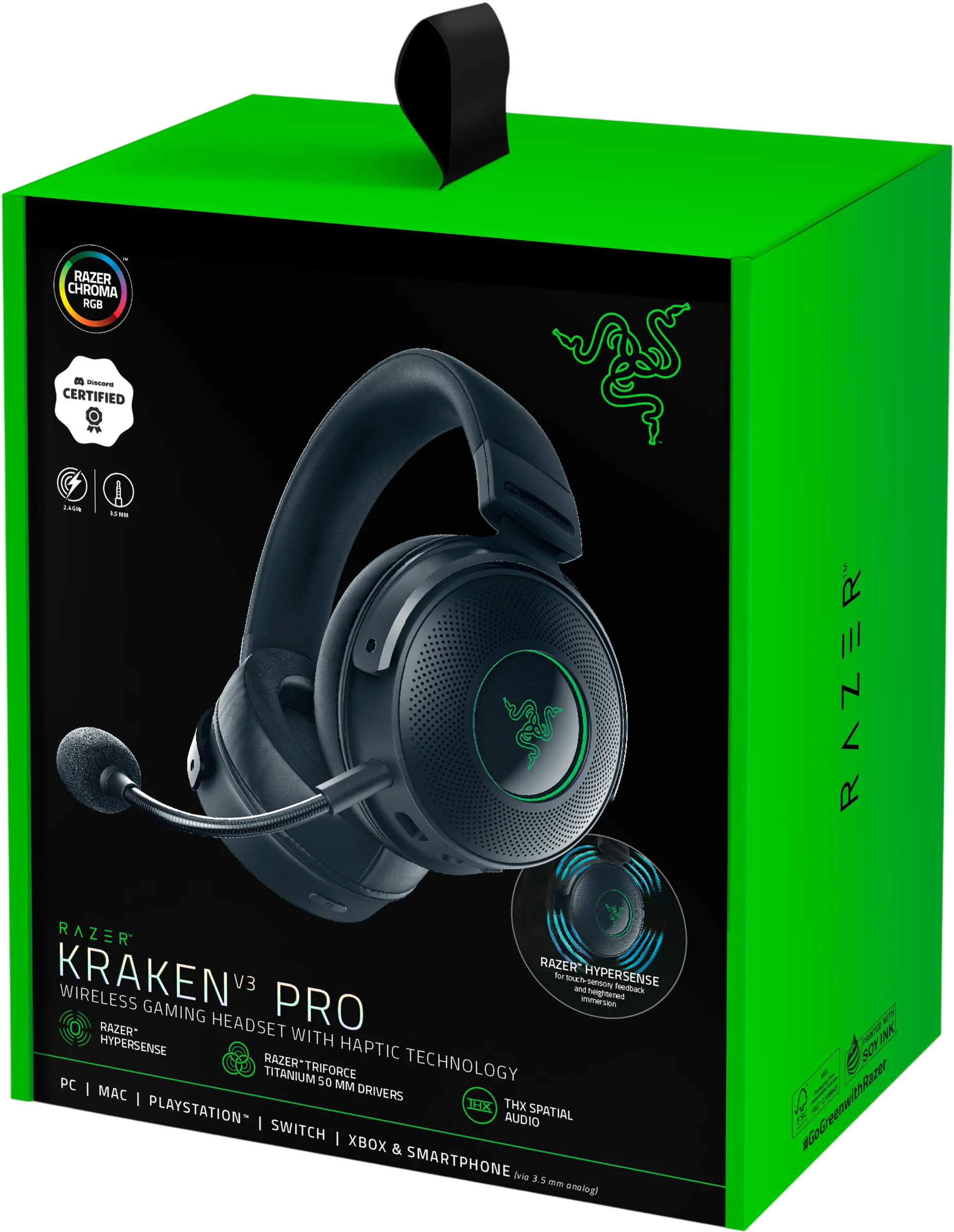 Комплектація Razer Kraken V3 Pro