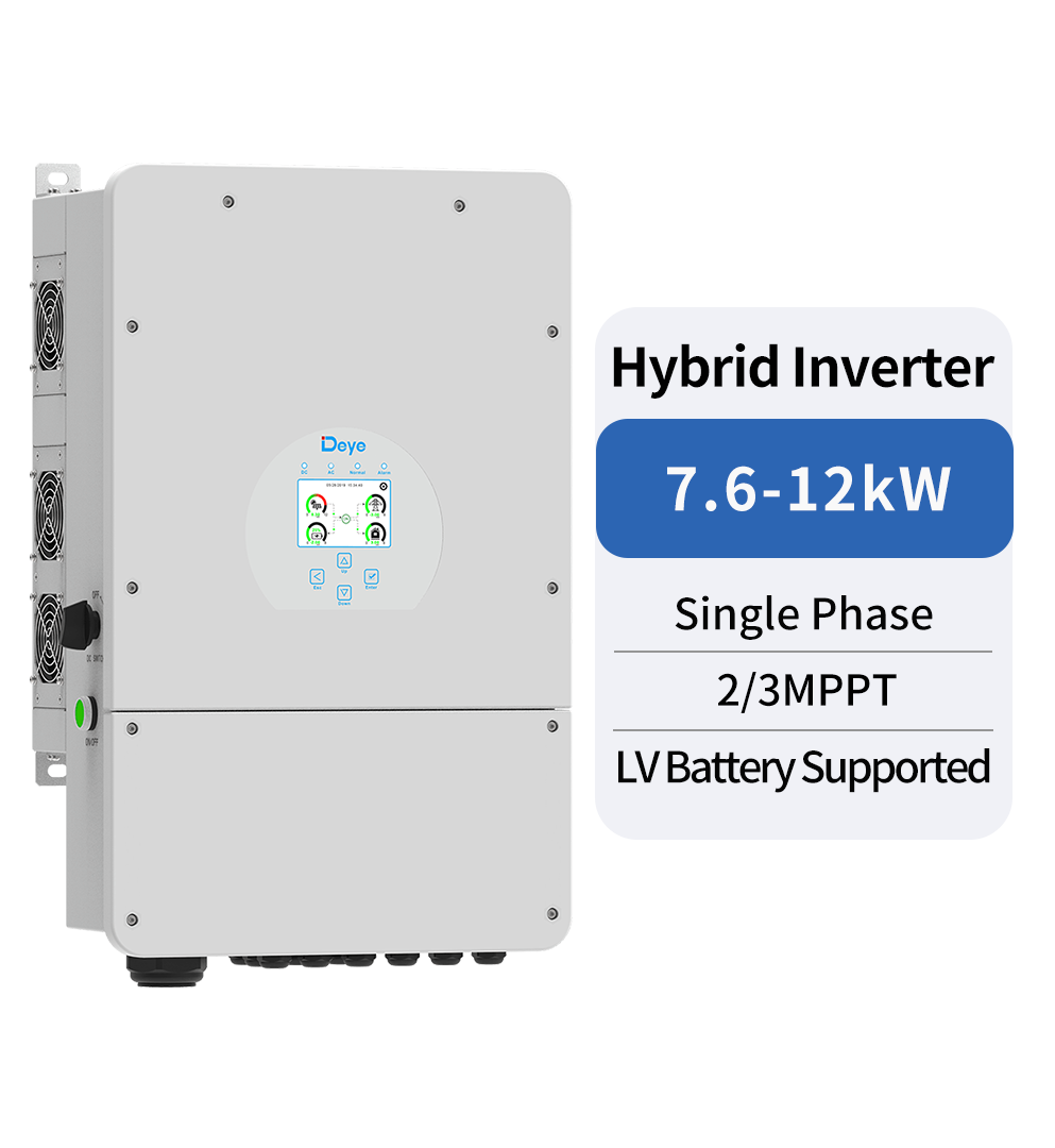 DEYE Hybrid Inverter 12 кВт із трьома MPPT
