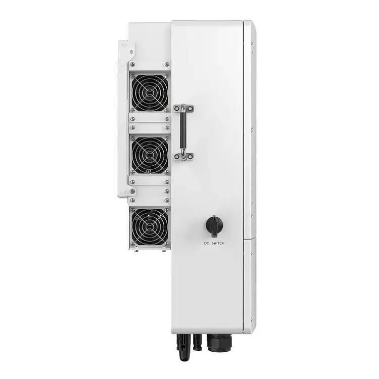 Боковая часть и система охлаждения Solis S6-EH1P8K-L-PLUS