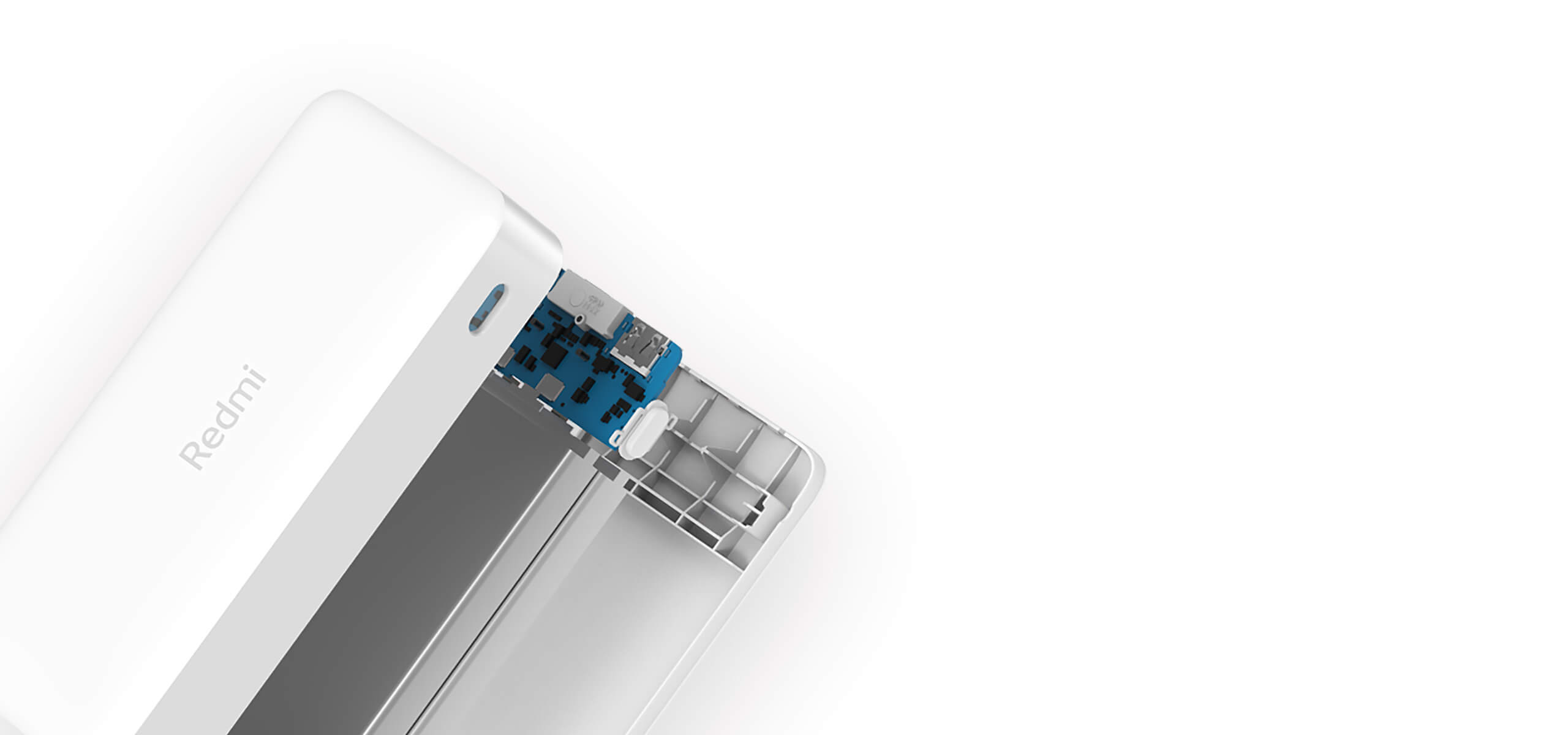 Внутрішня конструкція Xiaomi Redmi 20000mAh 18W