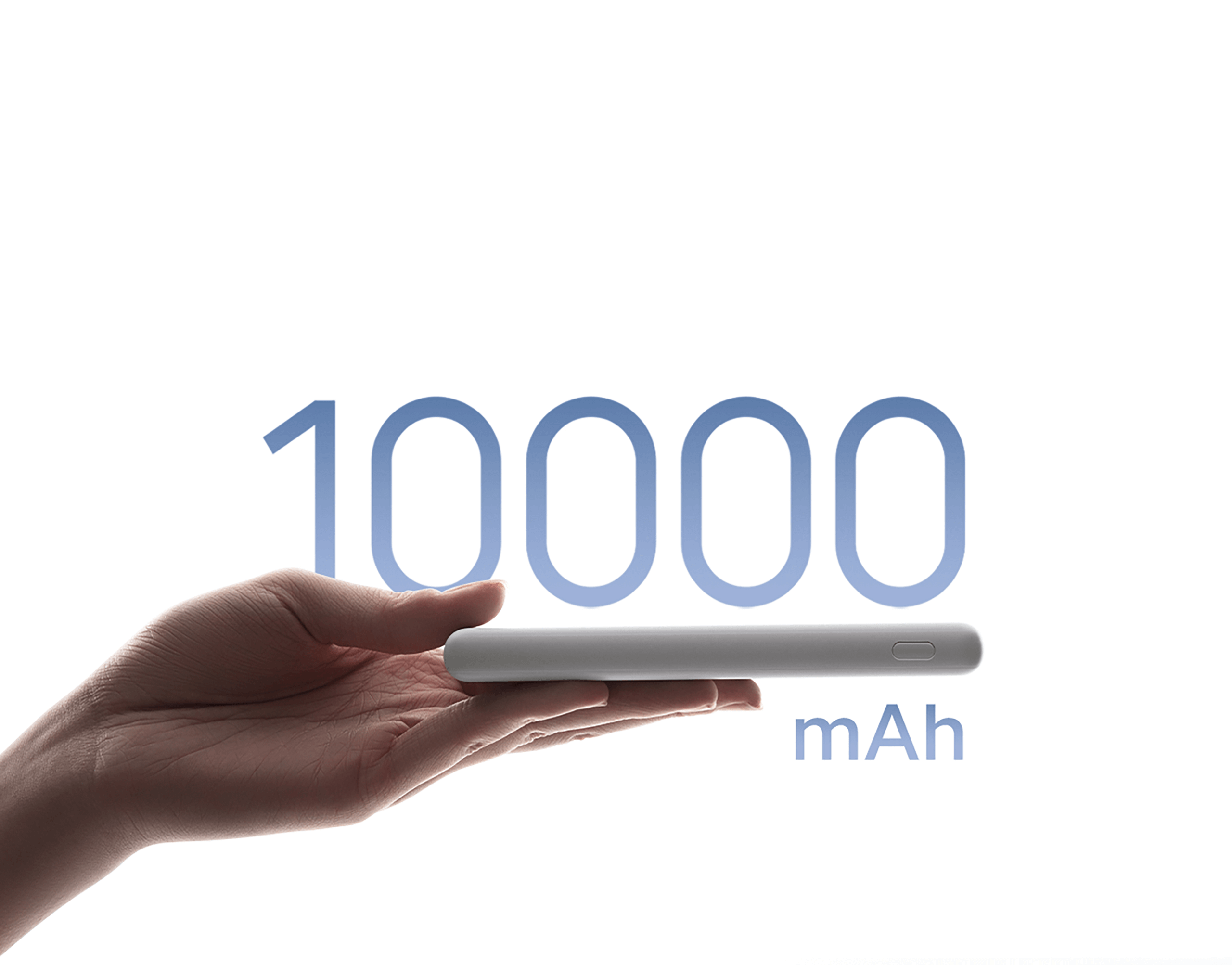 Xiaomi Lite 10000mAh 22.5W на ладони