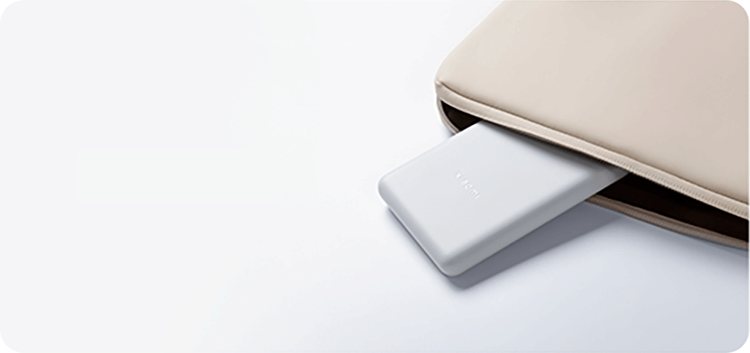 Xiaomi Lite 10000mAh 22.5W в сумке