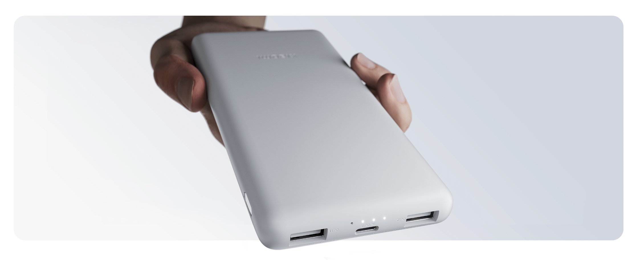 Три выхода Xiaomi Lite 10000mAh 22.5W