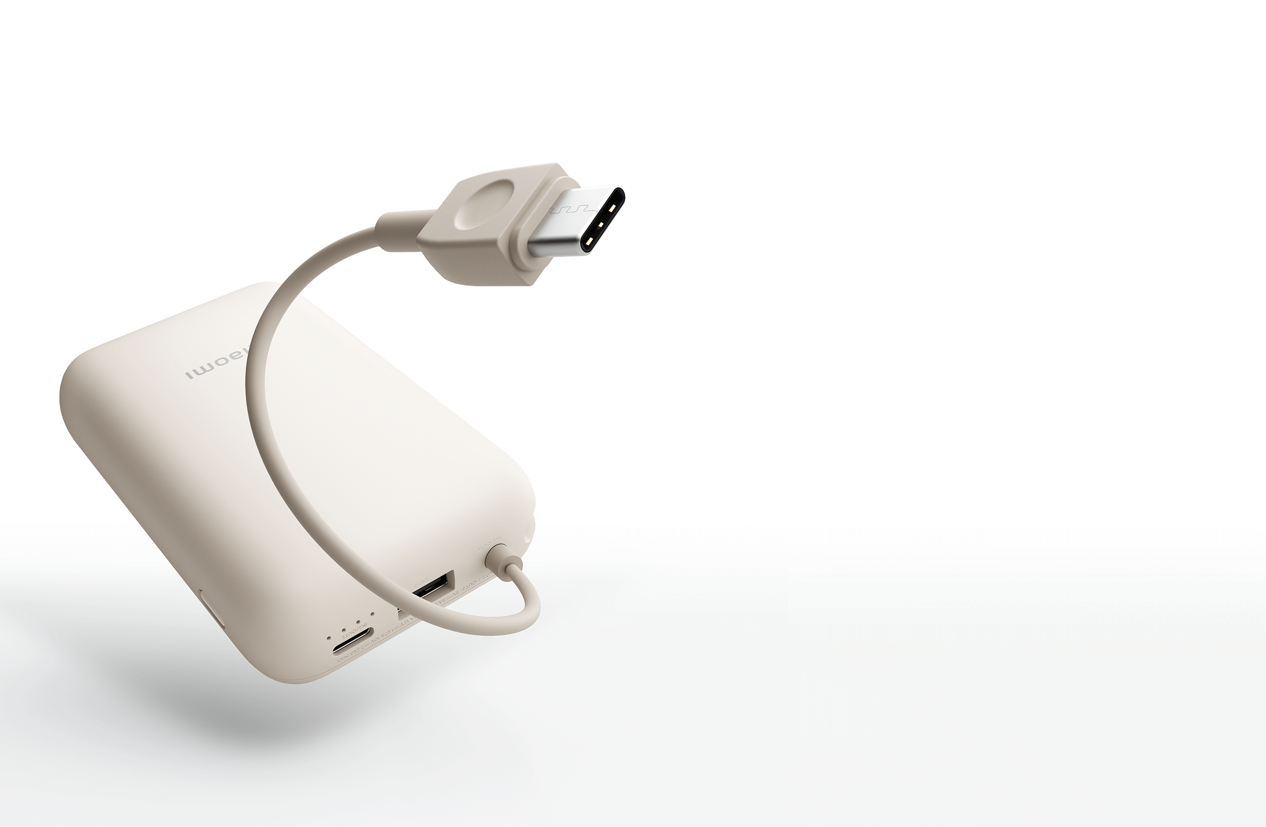 Вбудований кабель USB-C павербанка Xiaomi