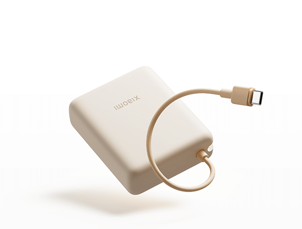 Вбудований кабель USB-C Xiaomi 33W Power Bank 10000