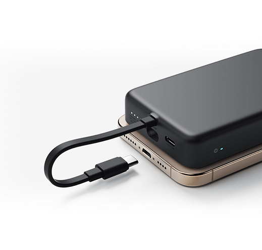 Встроенный кабель USB-C Xiaomi 33W Magnetic Power Bank 10000