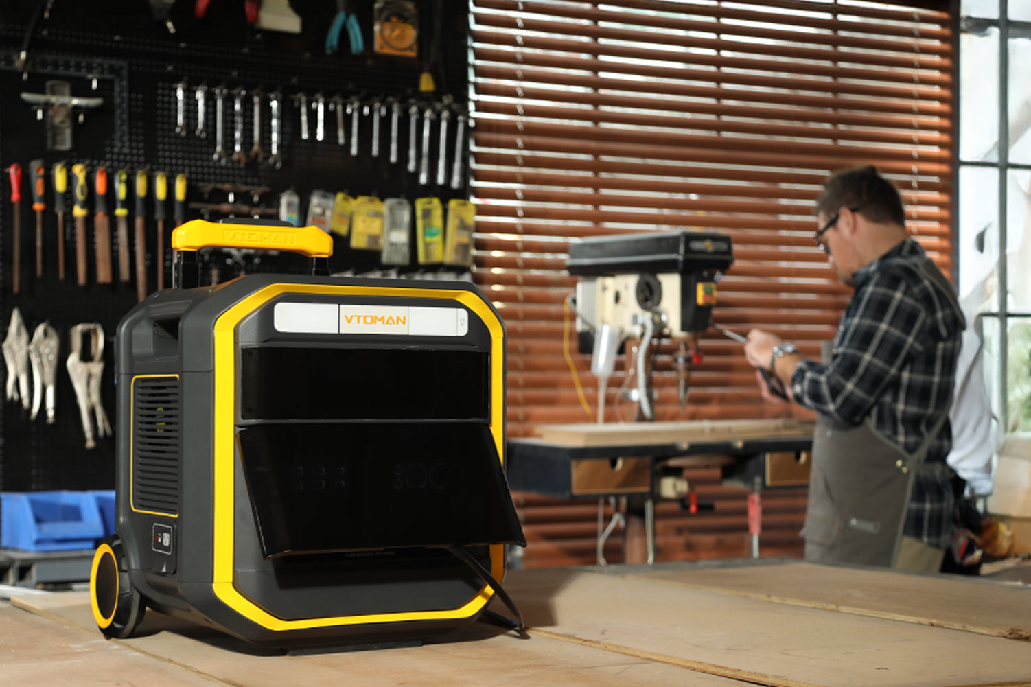 VTOMAN FlashSpeed Pro 3600 в мастерской