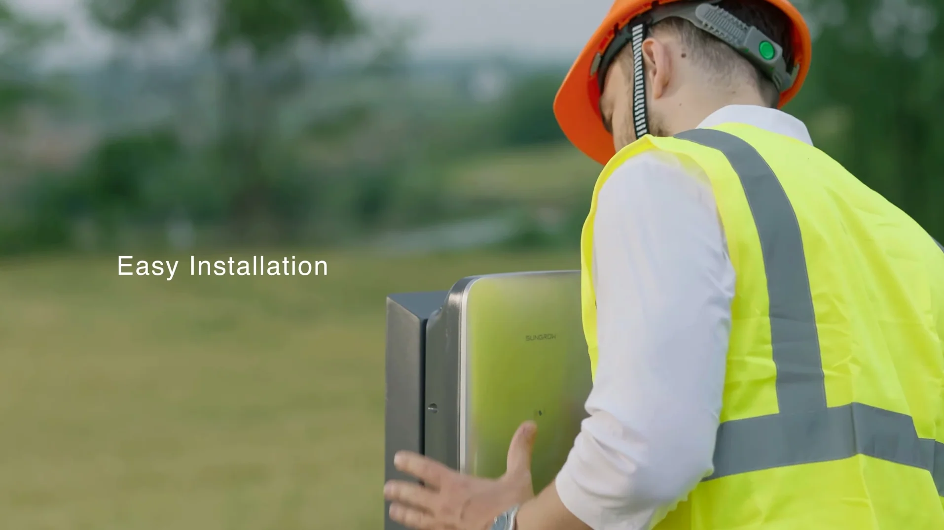 Зарядна станція Sungrow AC011E-01 монтаж