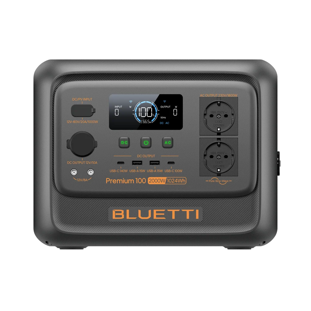 Зарядная станция BLUETTI Premium 100 V2 с европейскими розетками