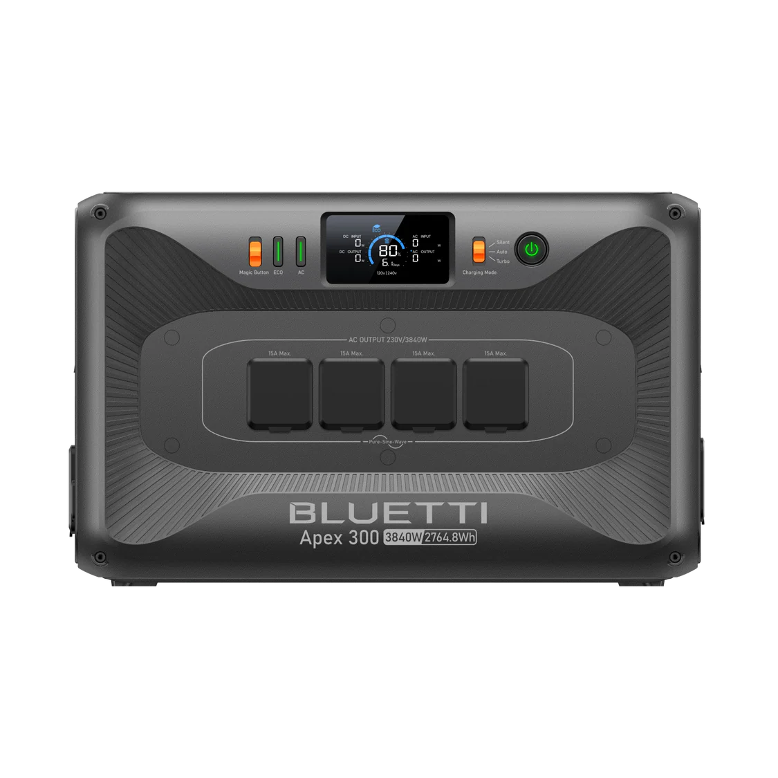 BLUETTI Apex 300, вид спереди