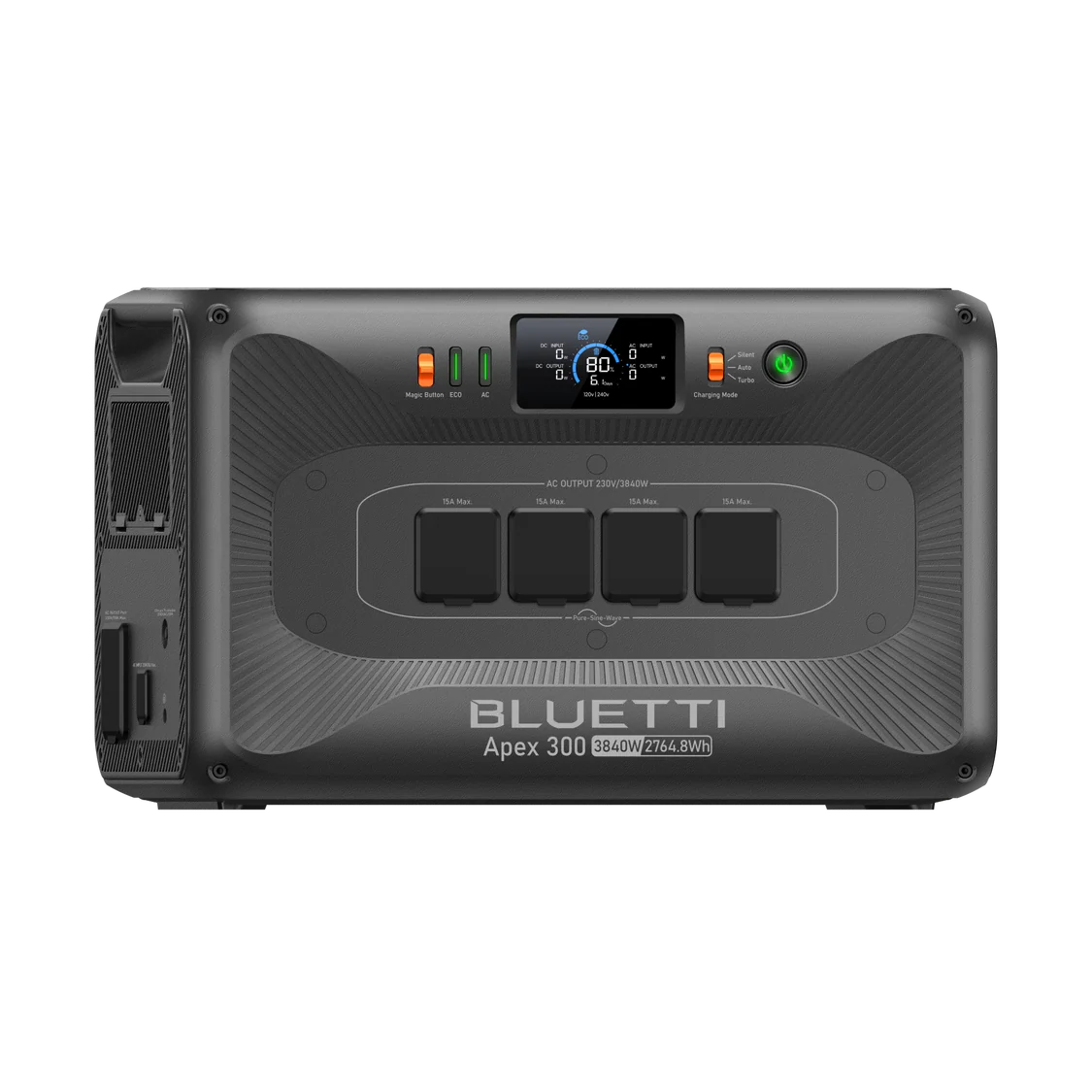 Панель управления и розетки BLUETTI Apex 300