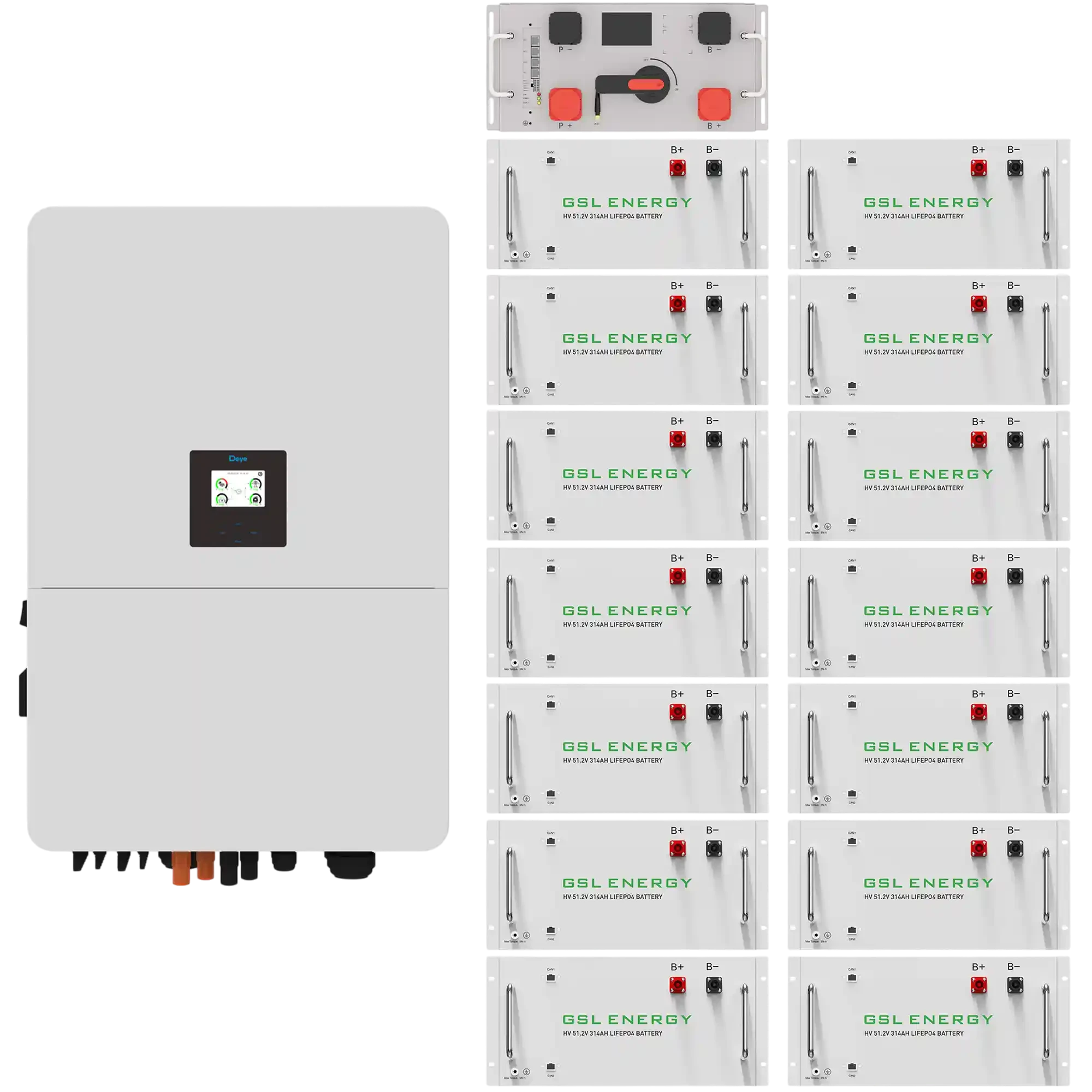 Система хранения энергии DEYE SV-3DE80K1-HGS240K1-1