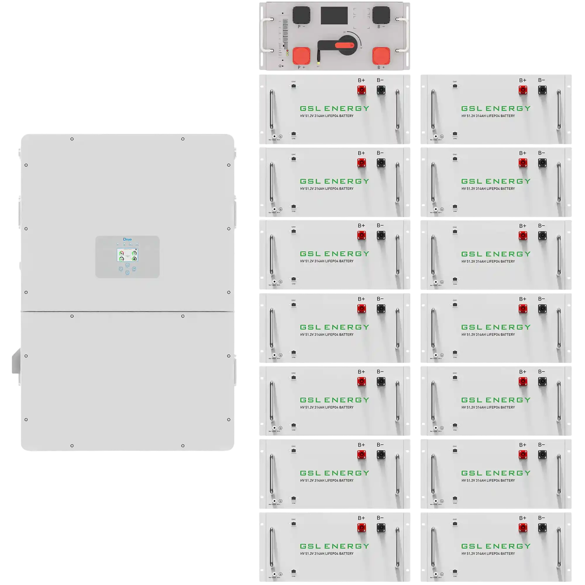 Система хранения энергии DEYE SV-3DE125K1-HGS240K1-1