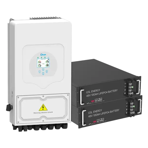 Комплект DEYE SUN-6K-SG03LP1-EU с двумя аккумуляторами